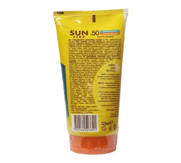 КАРОТЕН СЛЪНЦЕЗ. ЛОСИОН + SPF50 вит. А+Е 125мл туба SUN LIKE